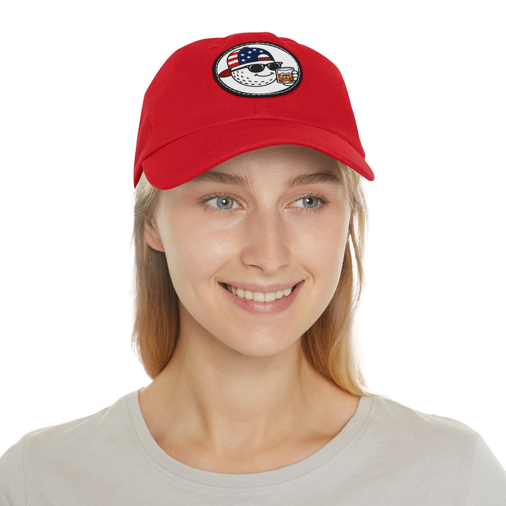 Patriotic Golf Dad Hat