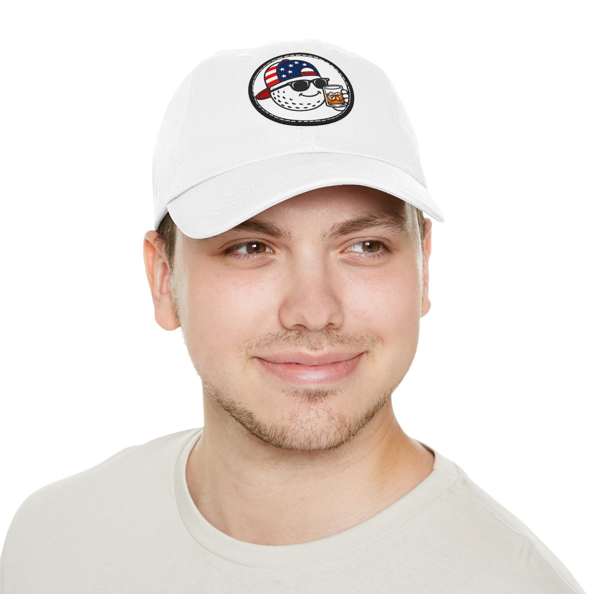 Patriotic Golf Dad Hat