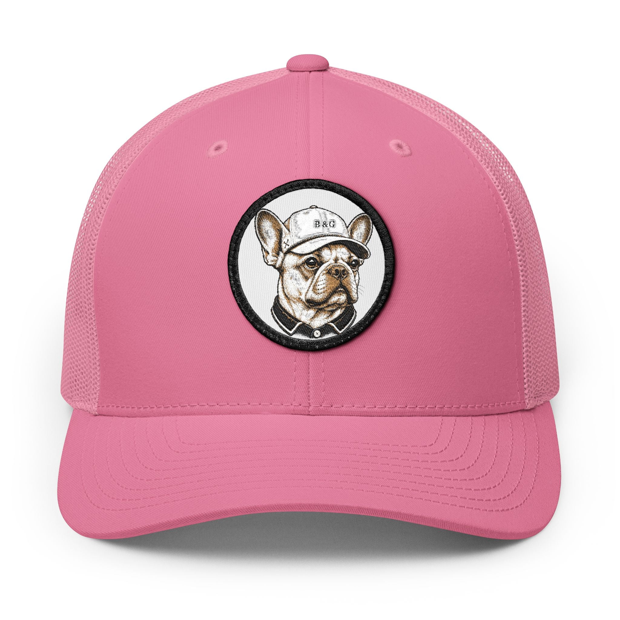 French Bulldog Trucker Hat — Embroidered