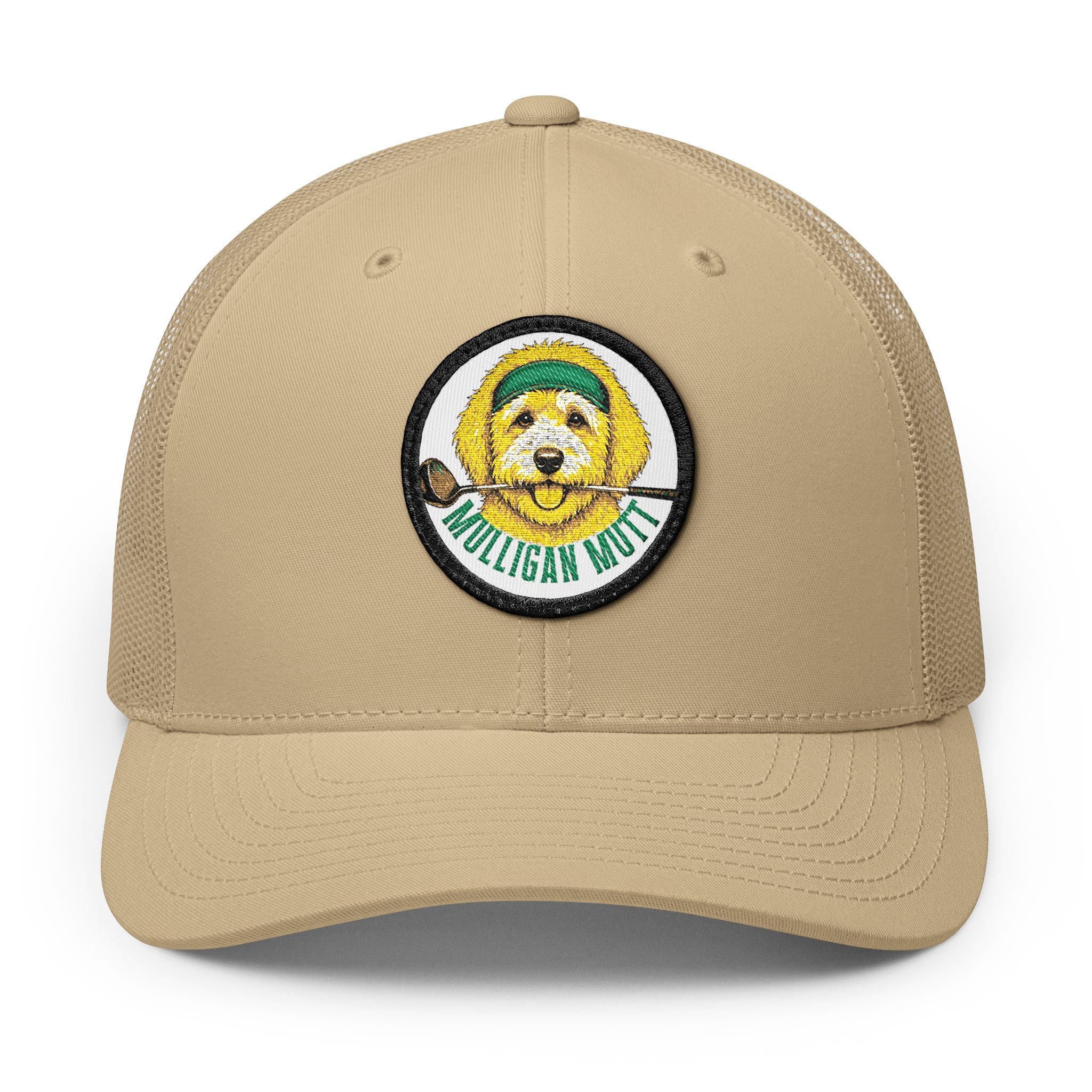 Mulligan Mutt Golf Trucker Cap — Embroidered