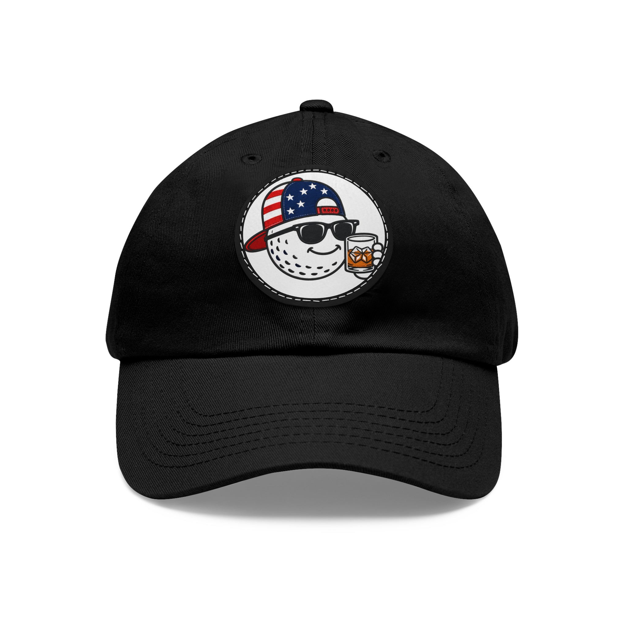 Patriotic Golf Dad Hat