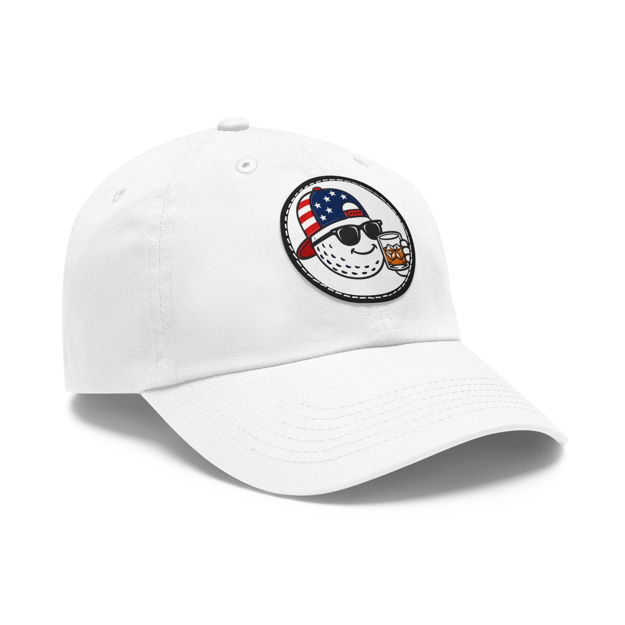 Patriotic Golf Dad Hat