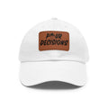 Pour Decisions Leather Patch Cap