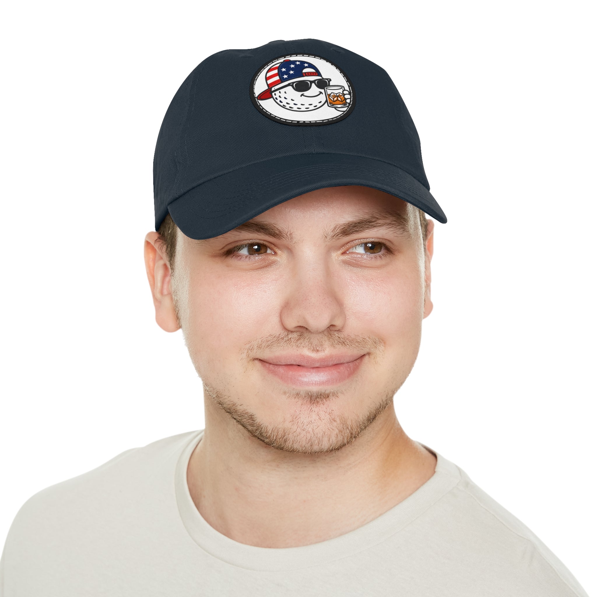 Patriotic Golf Dad Hat