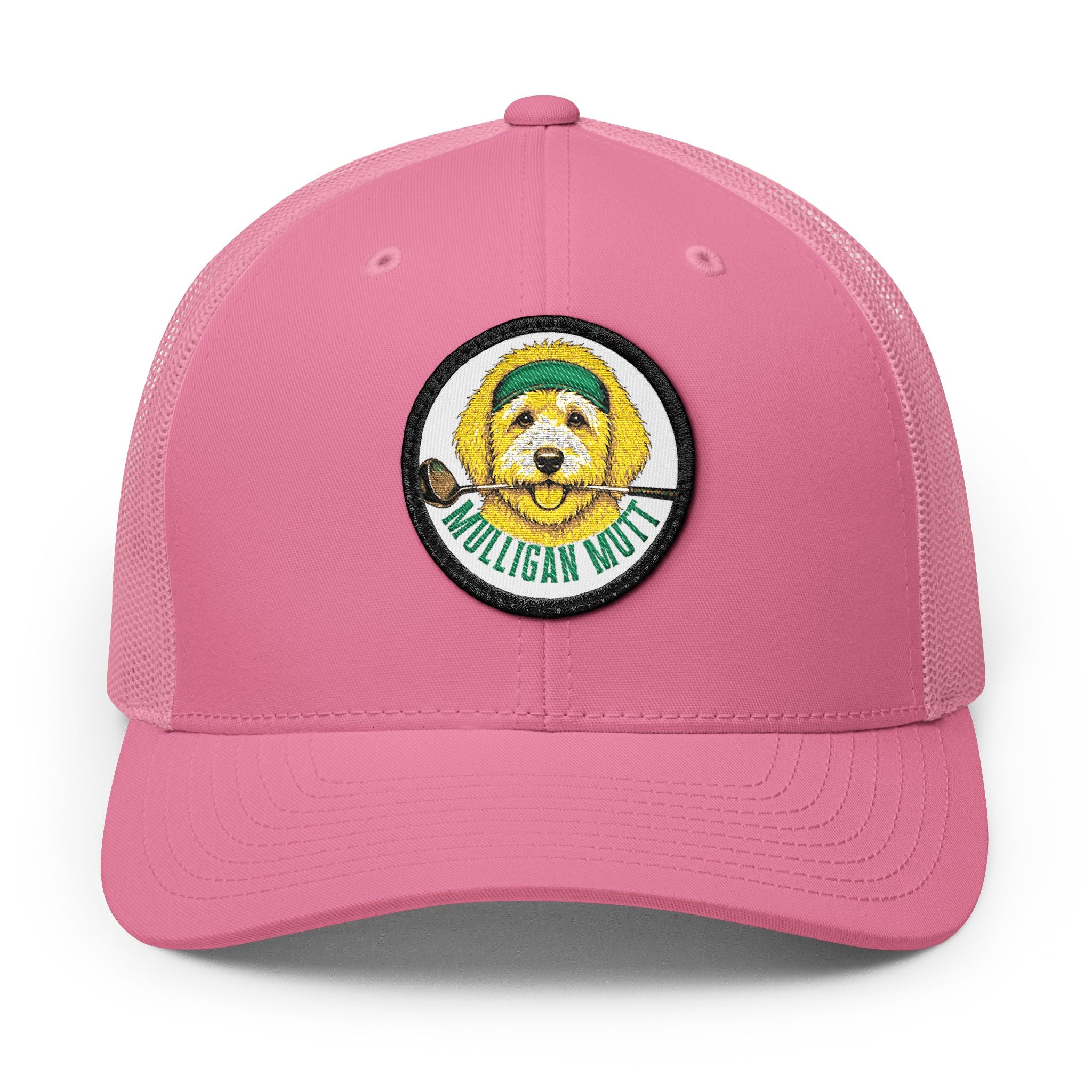 Mulligan Mutt Golf Trucker Cap — Embroidered