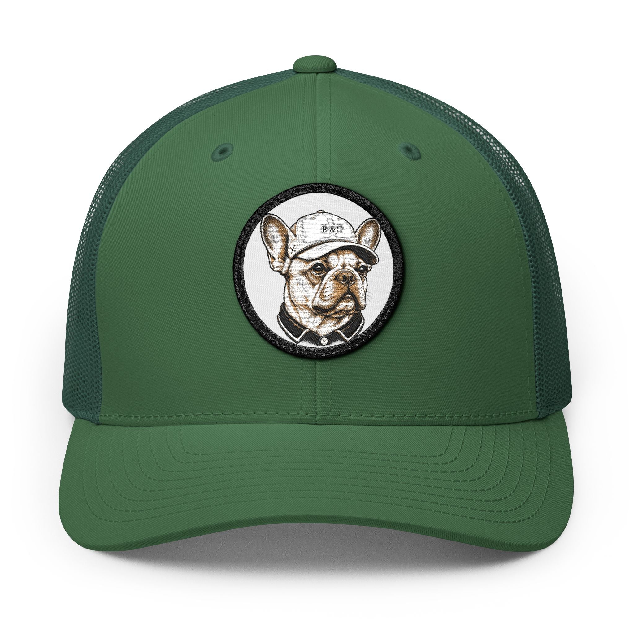 French Bulldog Trucker Hat — Embroidered