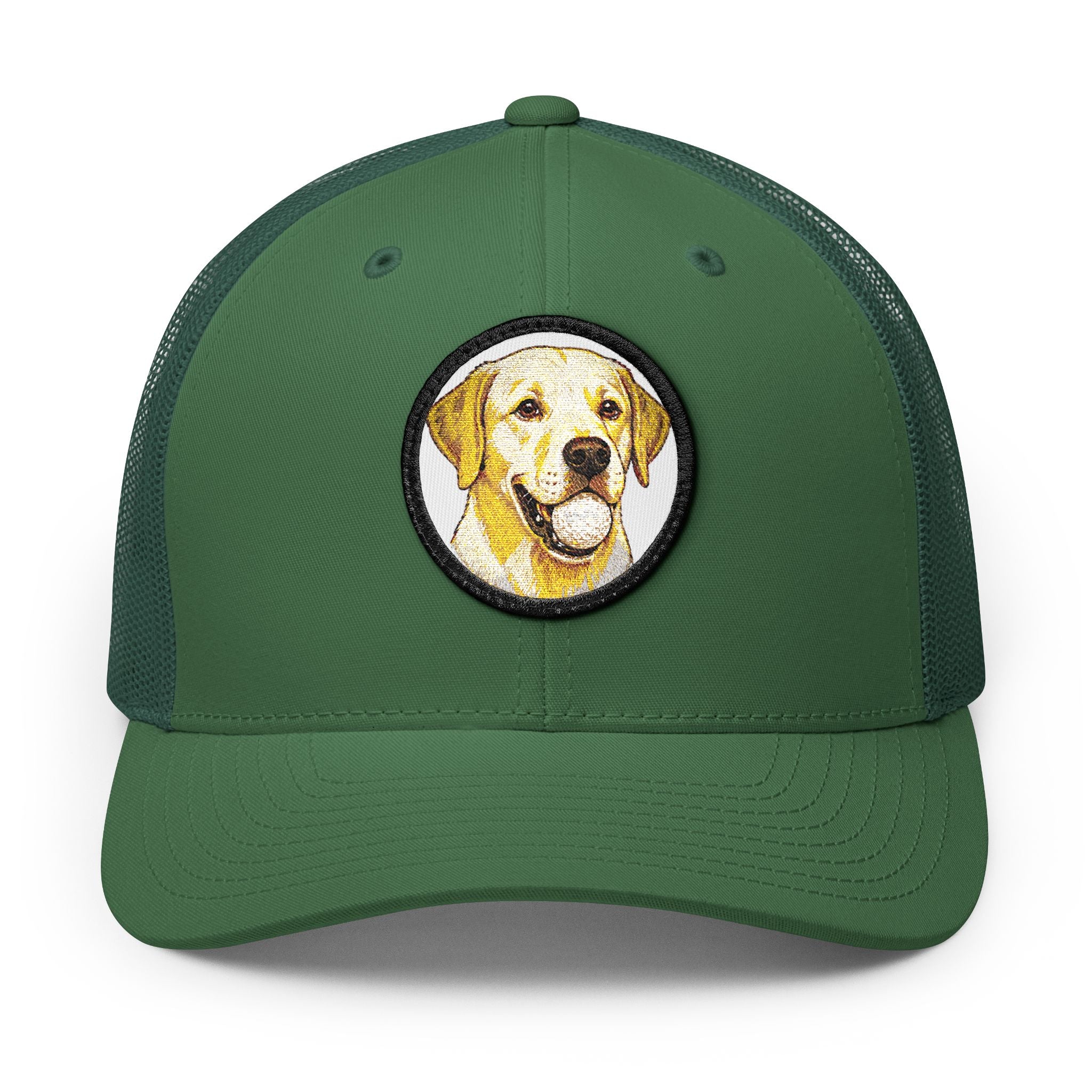 Golden Lab Trucker Hat - Embroidered
