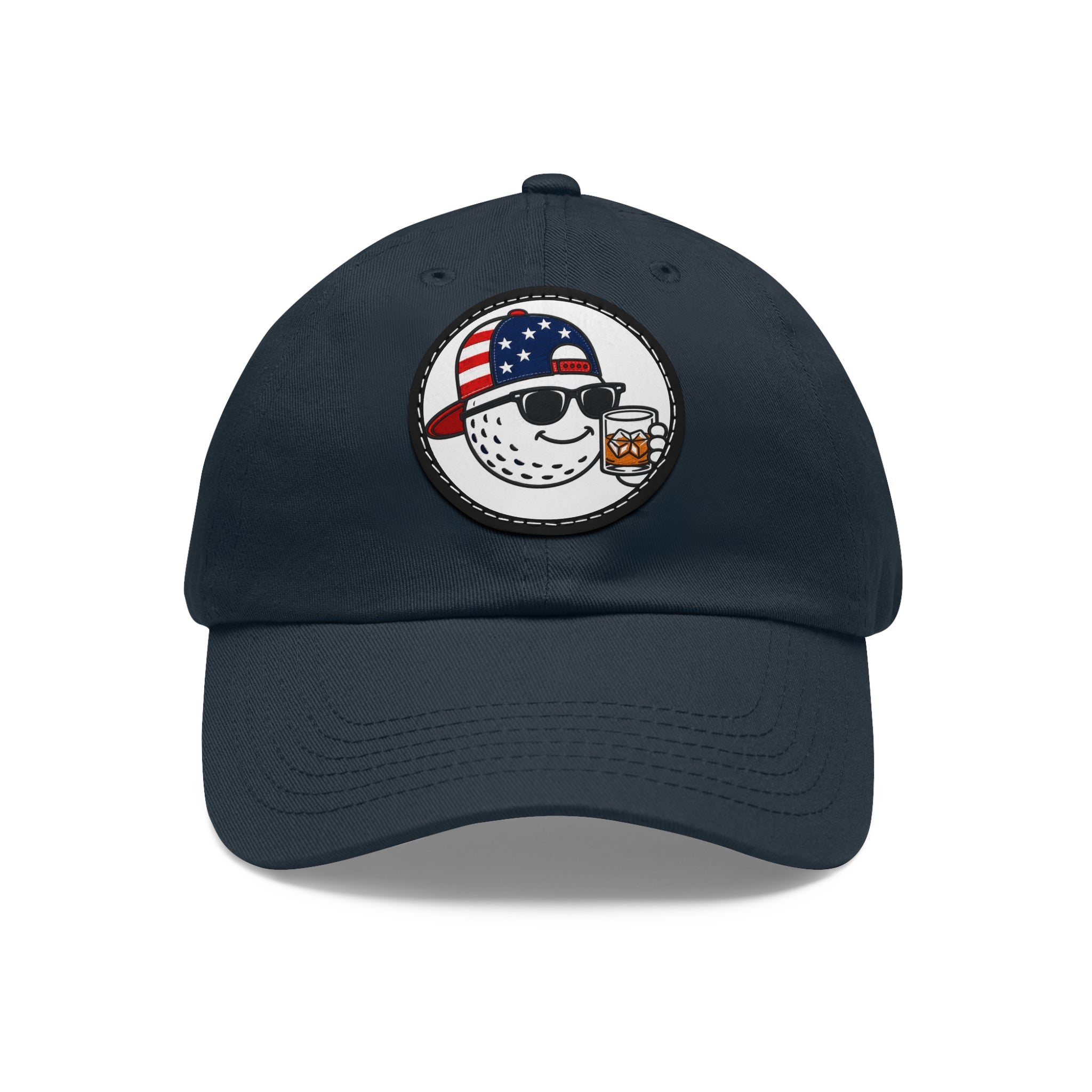Patriotic Golf Dad Hat
