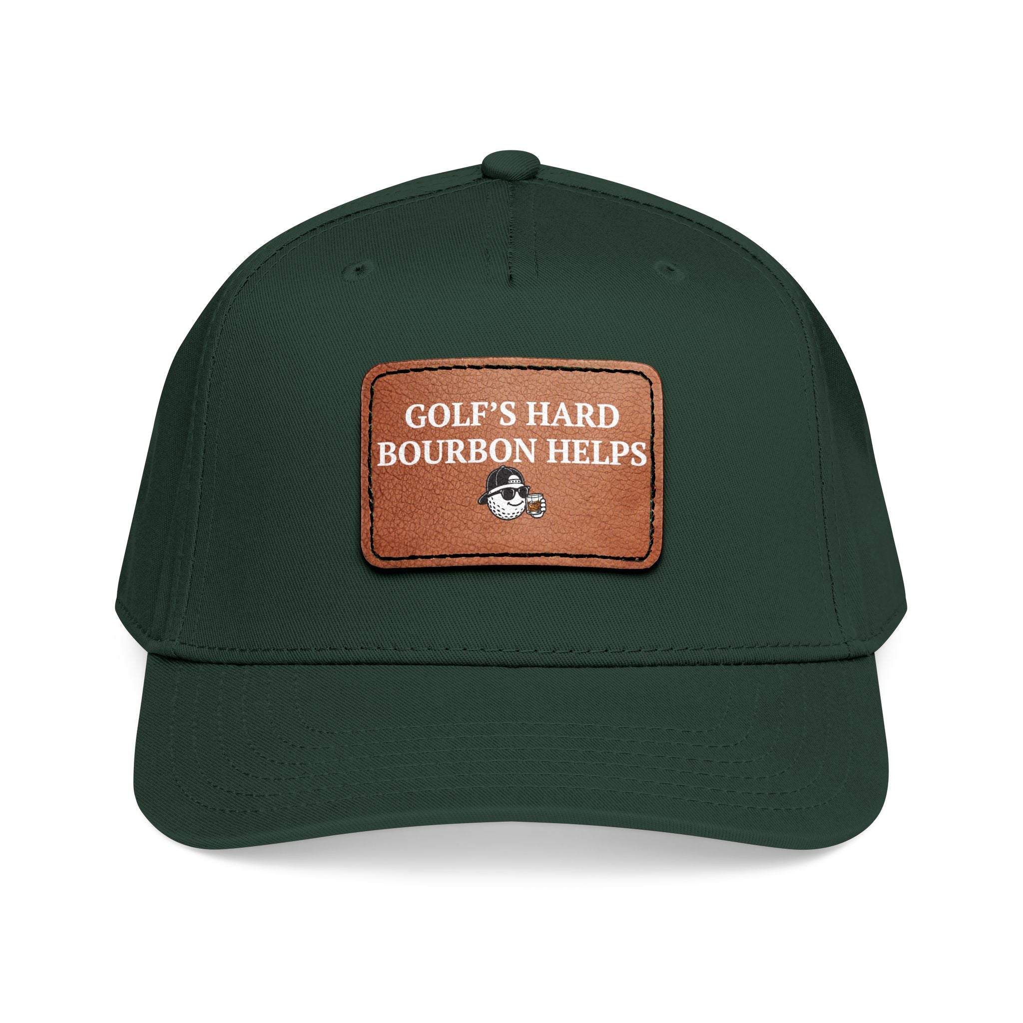 Golf’s Hard, Bourbon Helps Baseball Cap