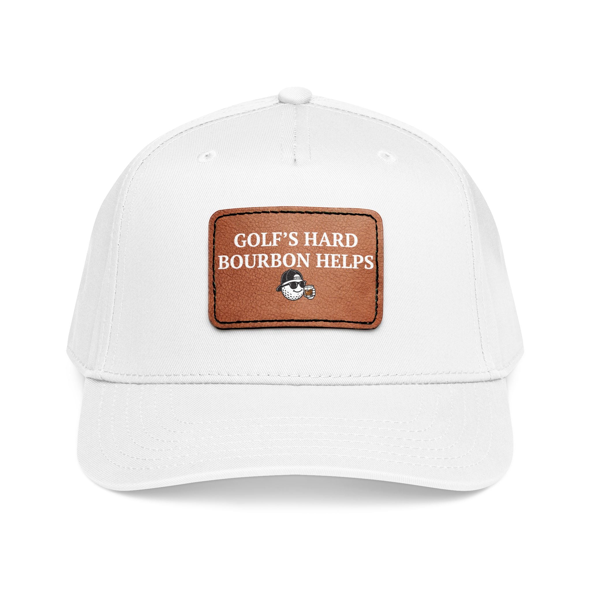 Golf’s Hard, Bourbon Helps Baseball Cap