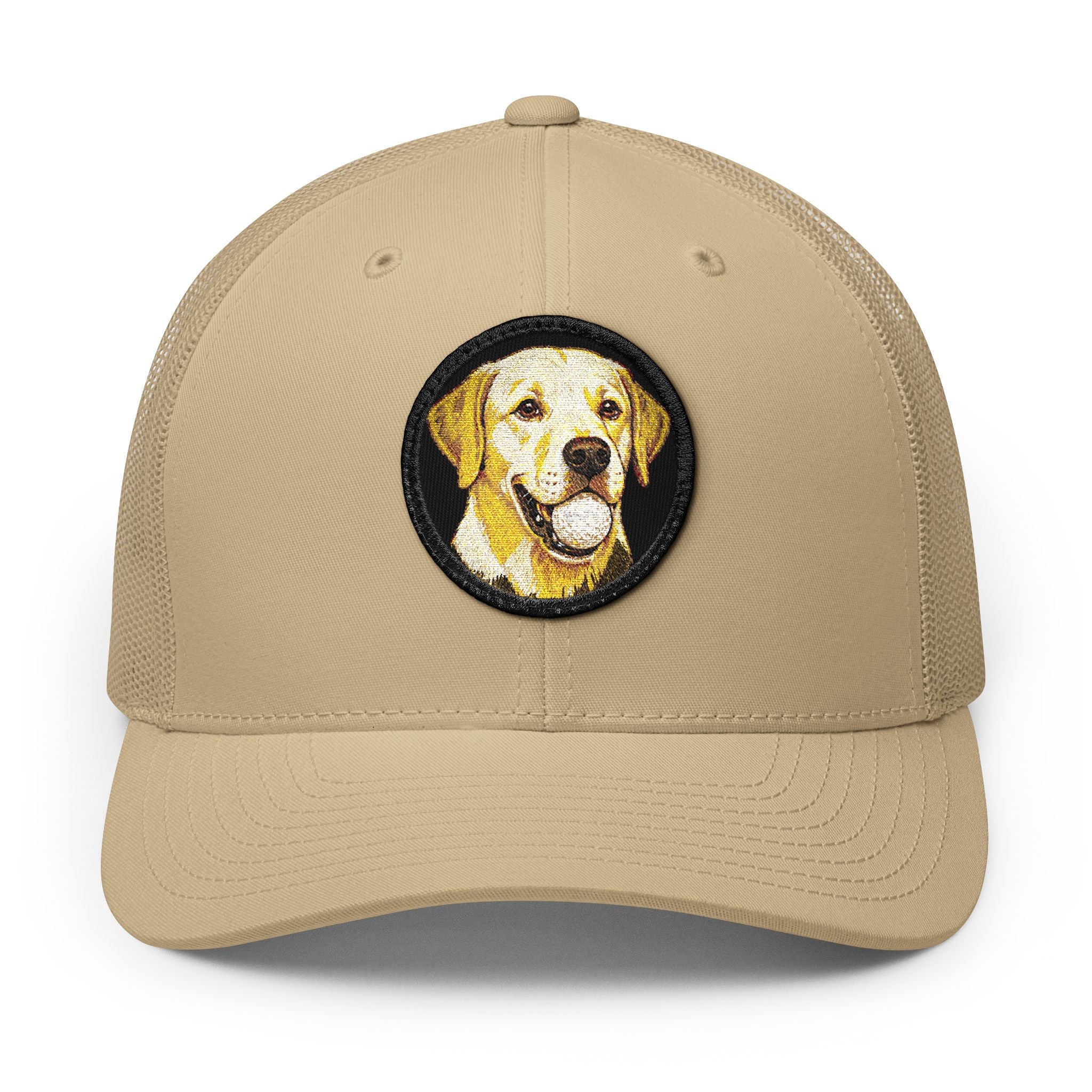 Golden Lab Trucker Hat - Embroidered