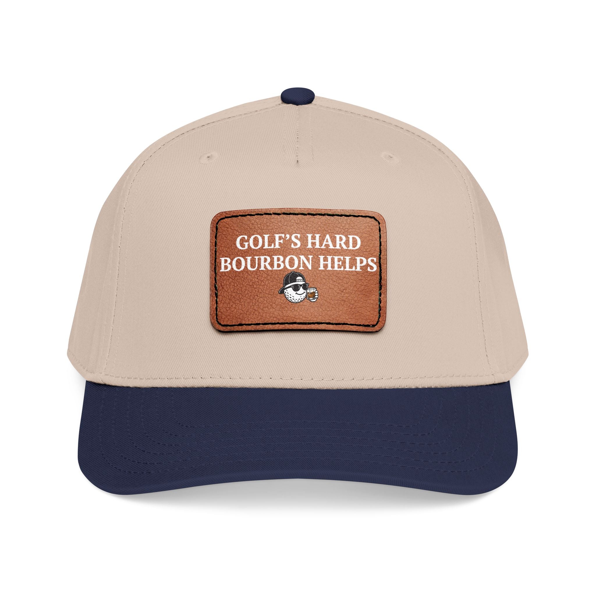 Golf’s Hard, Bourbon Helps Baseball Cap