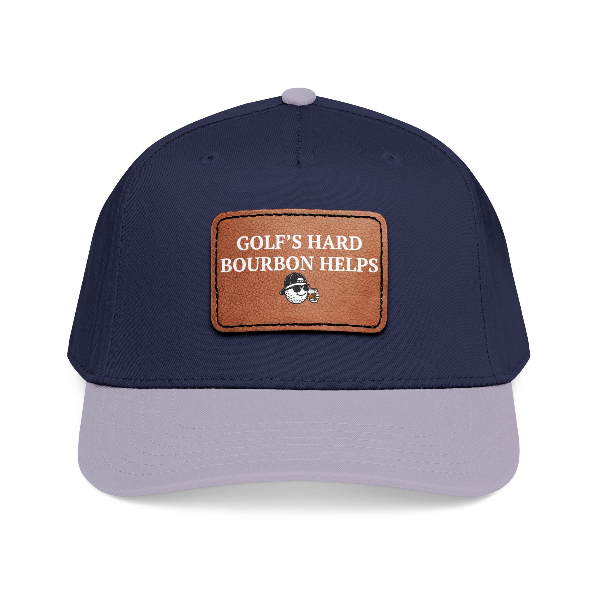Golf’s Hard, Bourbon Helps Baseball Cap