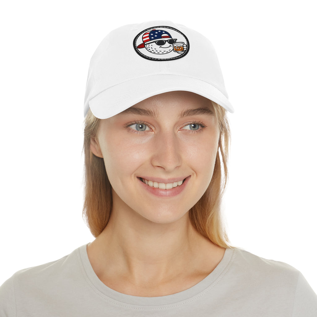 Patriotic Golf Dad Hat