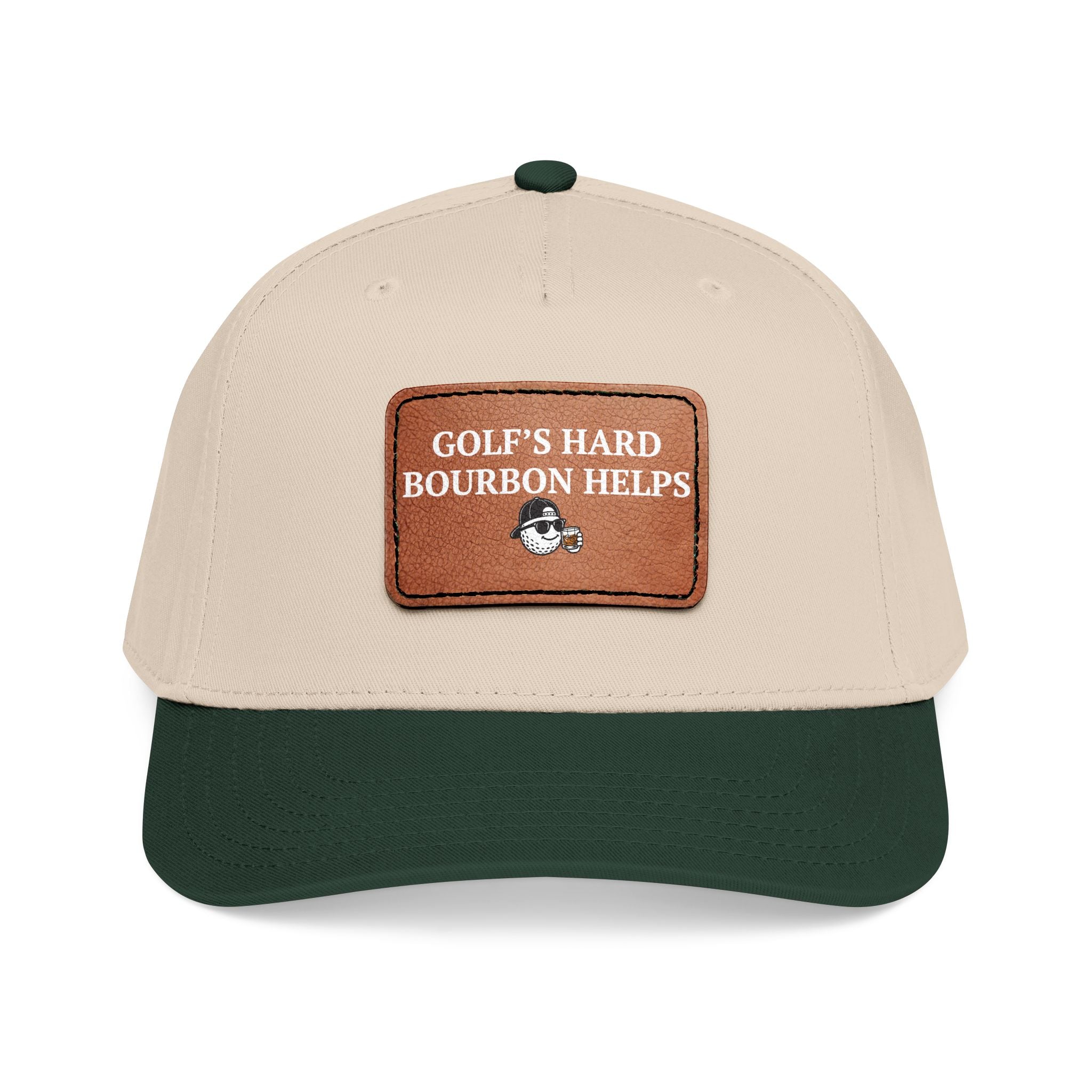 Golf’s Hard, Bourbon Helps Baseball Cap