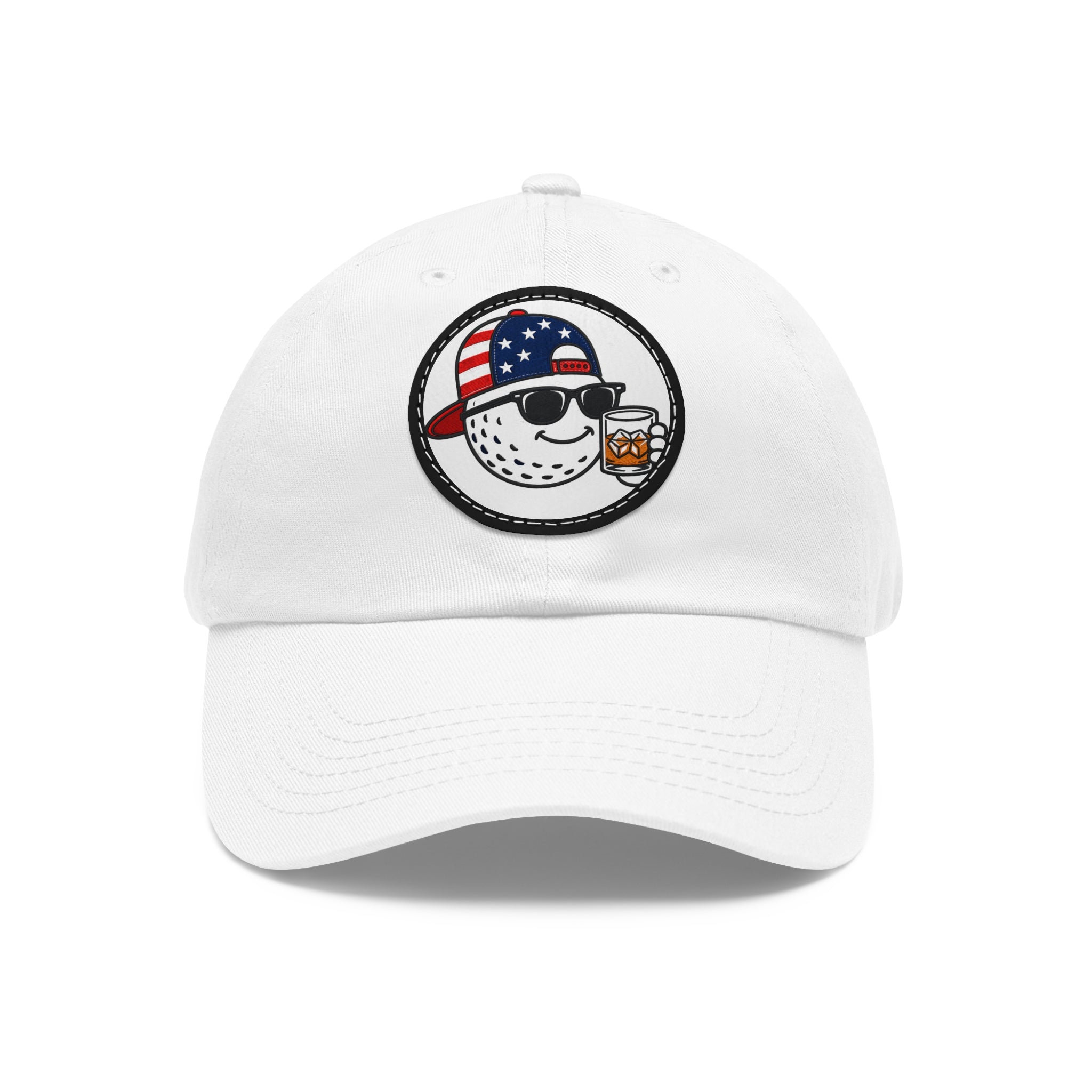 Patriotic Golf Dad Hat
