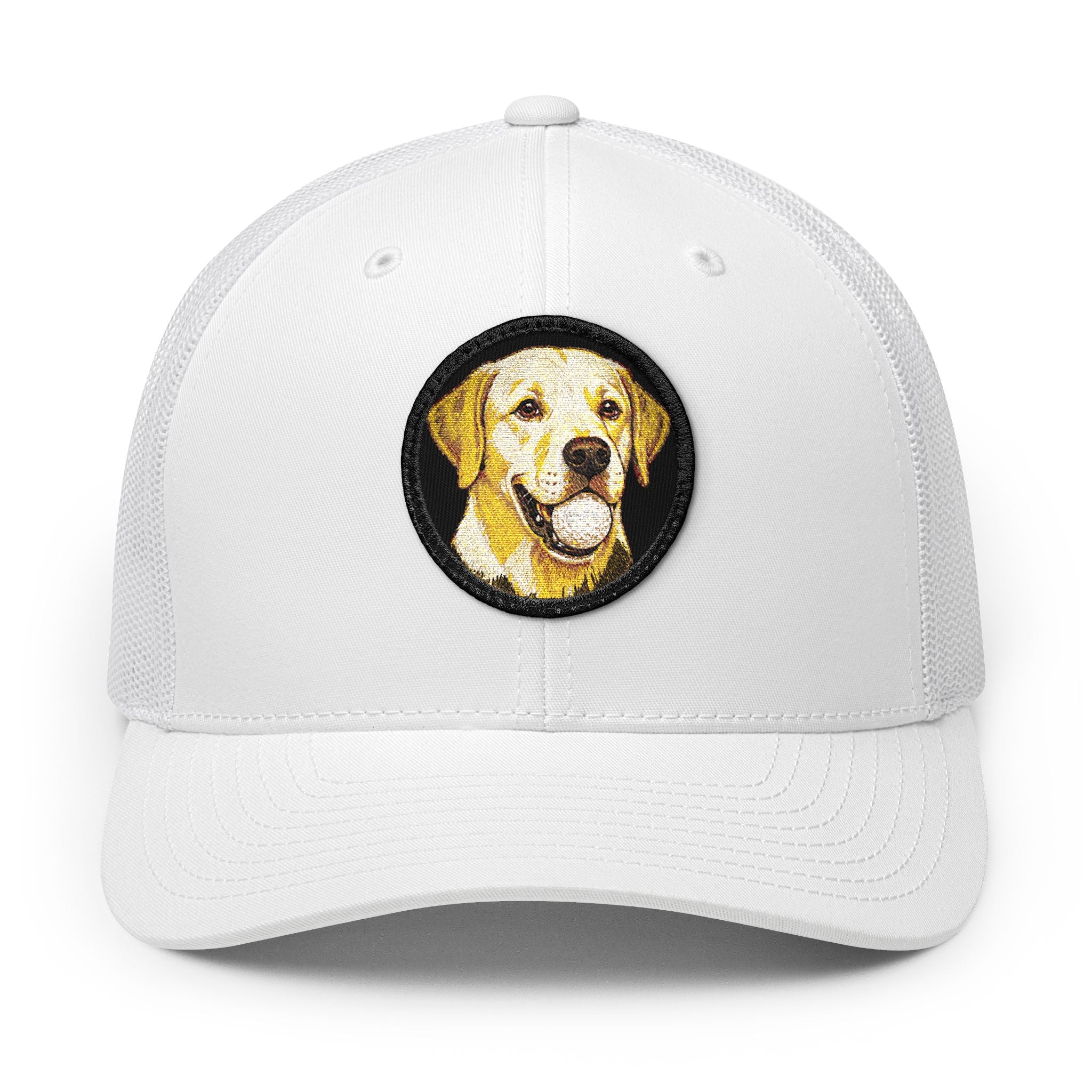 Golden Lab Trucker Hat - Embroidered
