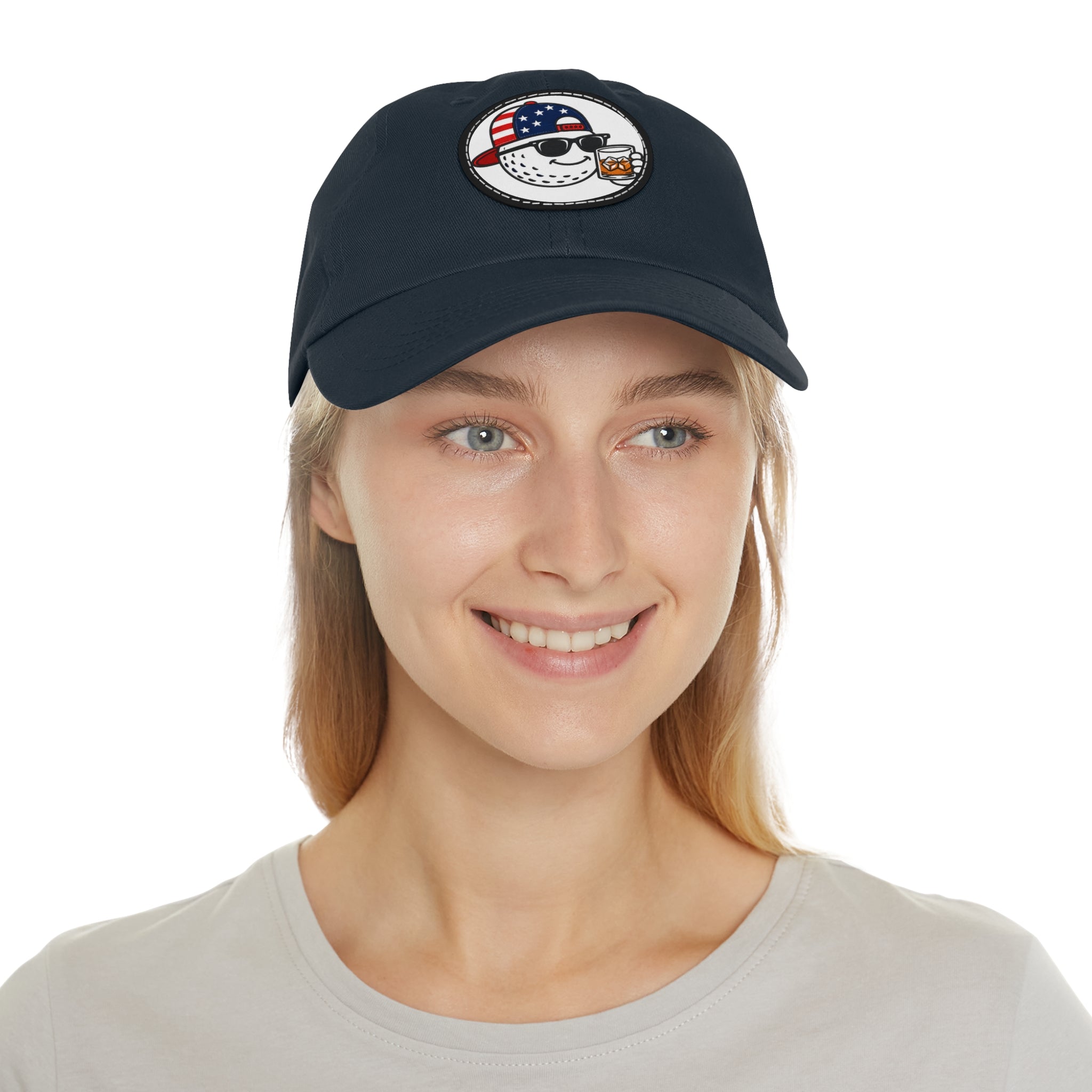 Patriotic Golf Dad Hat
