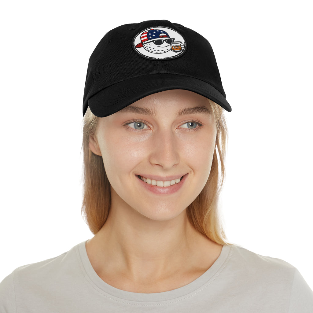Patriotic Golf Dad Hat