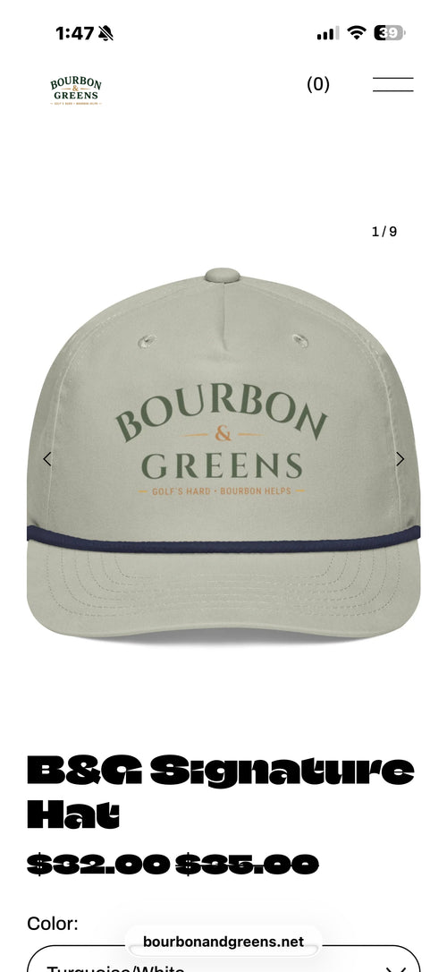Bourbon & Greens Heritage Imperial® Hat