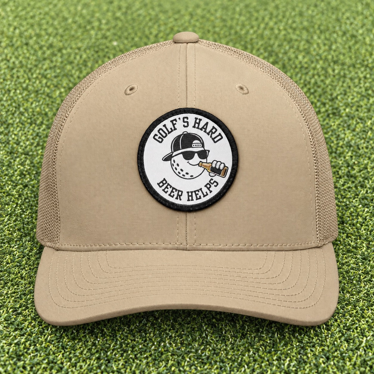 Beer Helps Trucker Hat