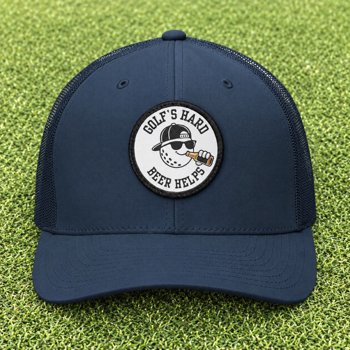 Beer Helps Trucker Hat