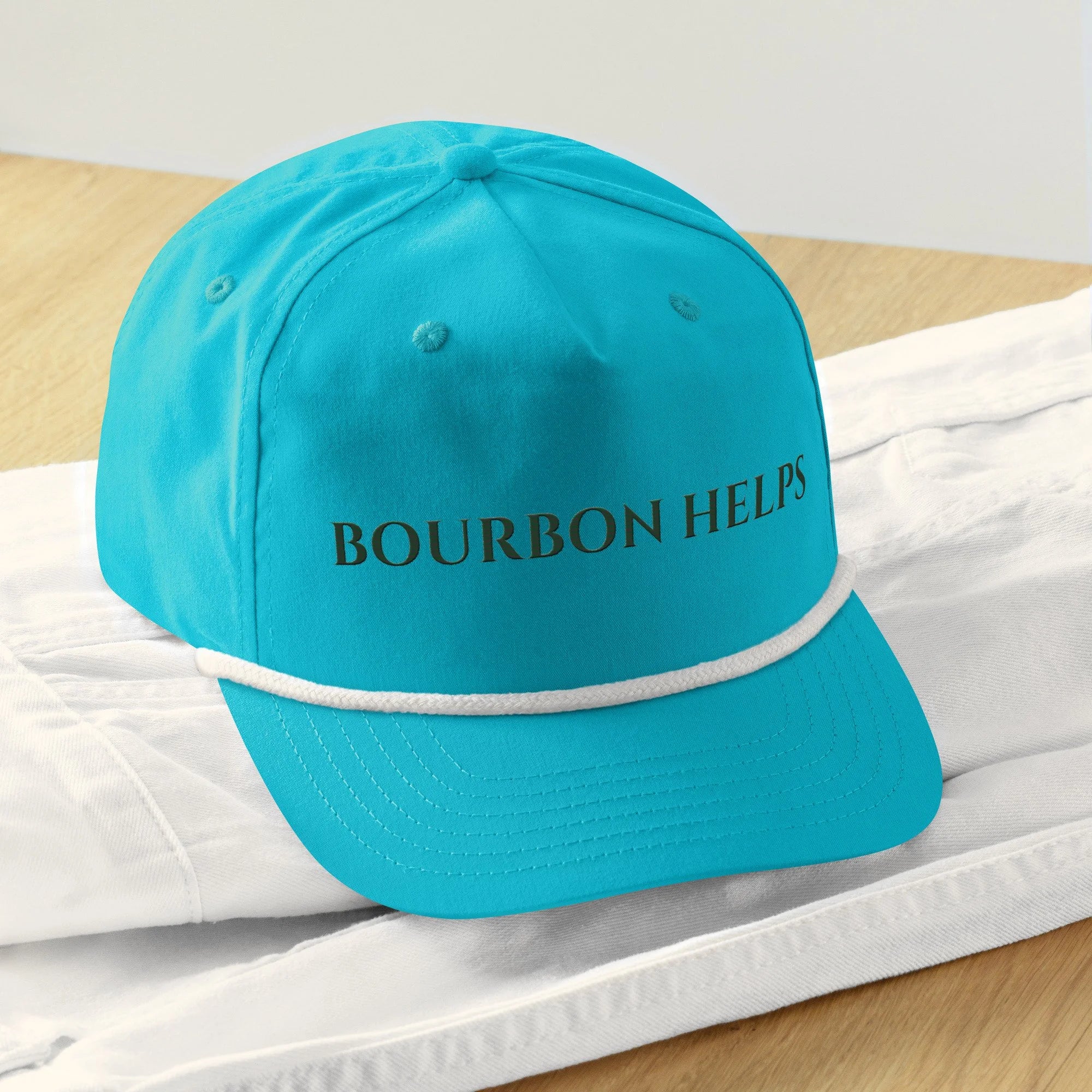 The Bourbon Helps Rope Hat