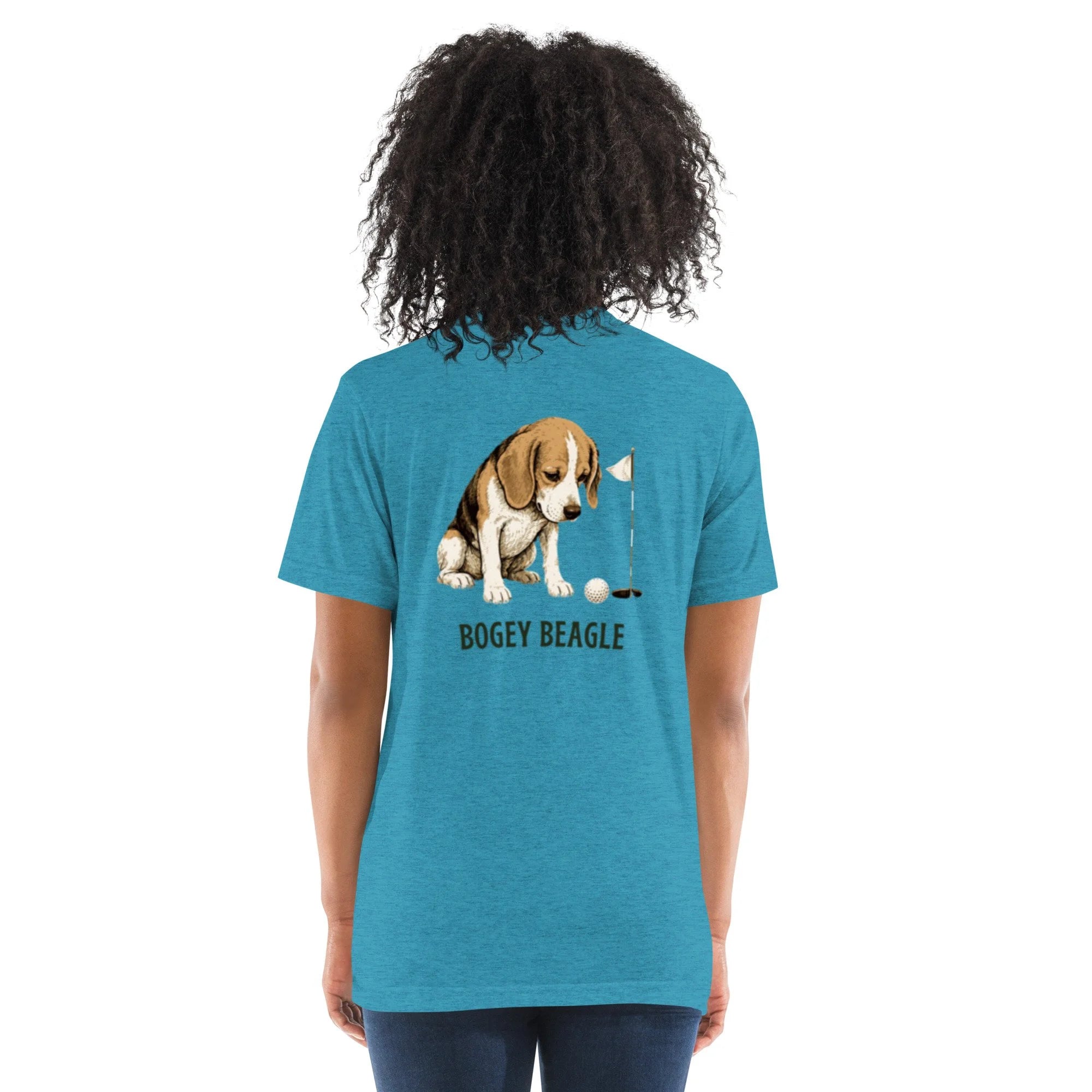 The 🐶 Bogey Beagle (Tri-Blend Tee)