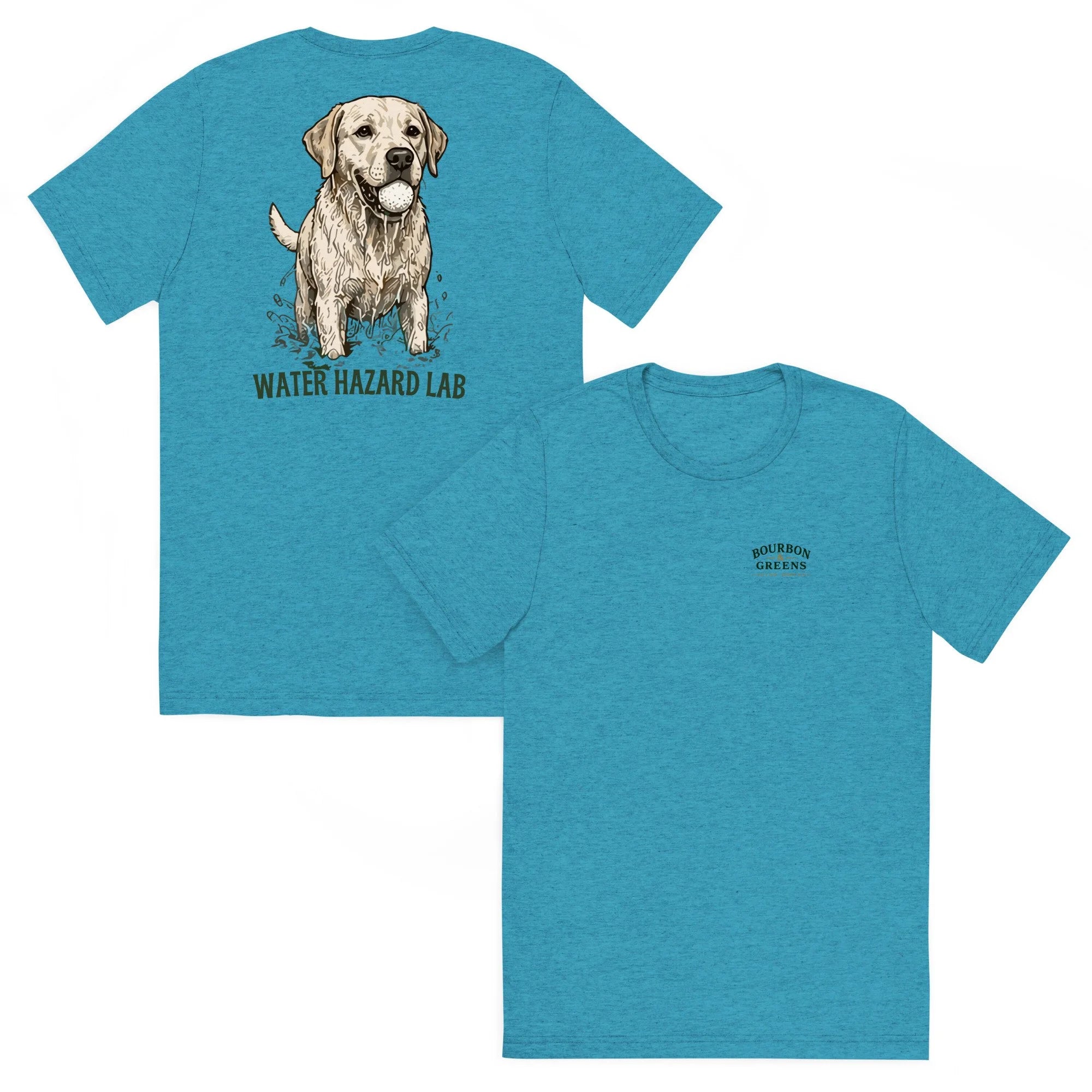 The Water Hazard Lab (Tri-Blend Tee)