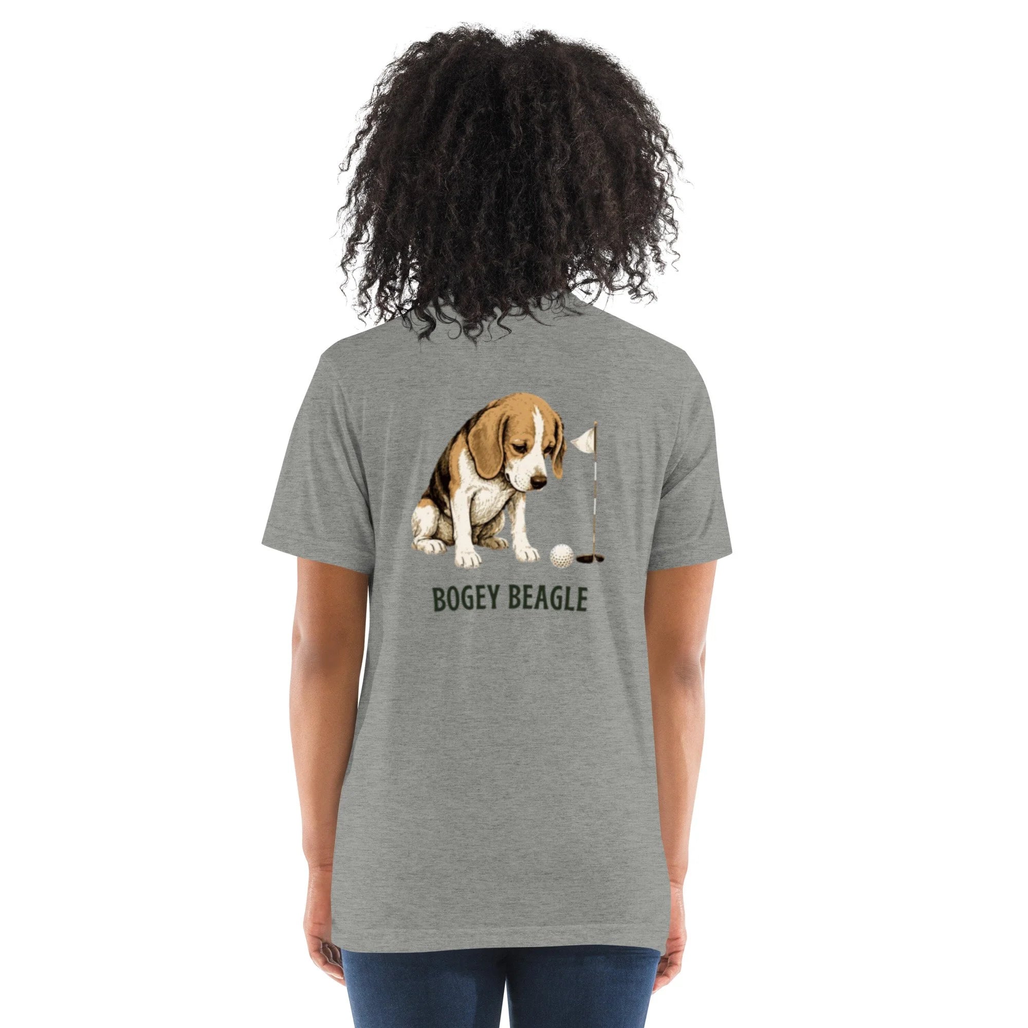 The 🐶 Bogey Beagle (Tri-Blend Tee)