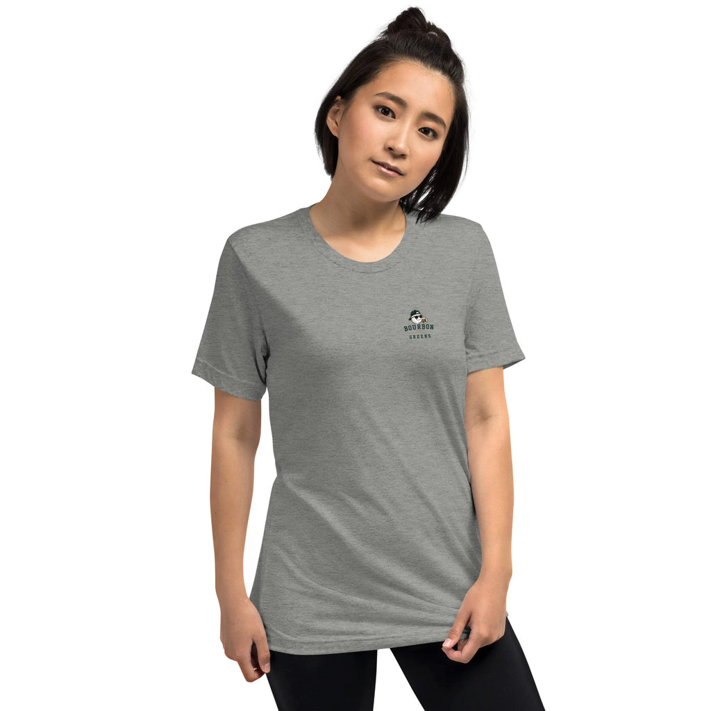 The Caddie Corgi (Tri-blend Tee)