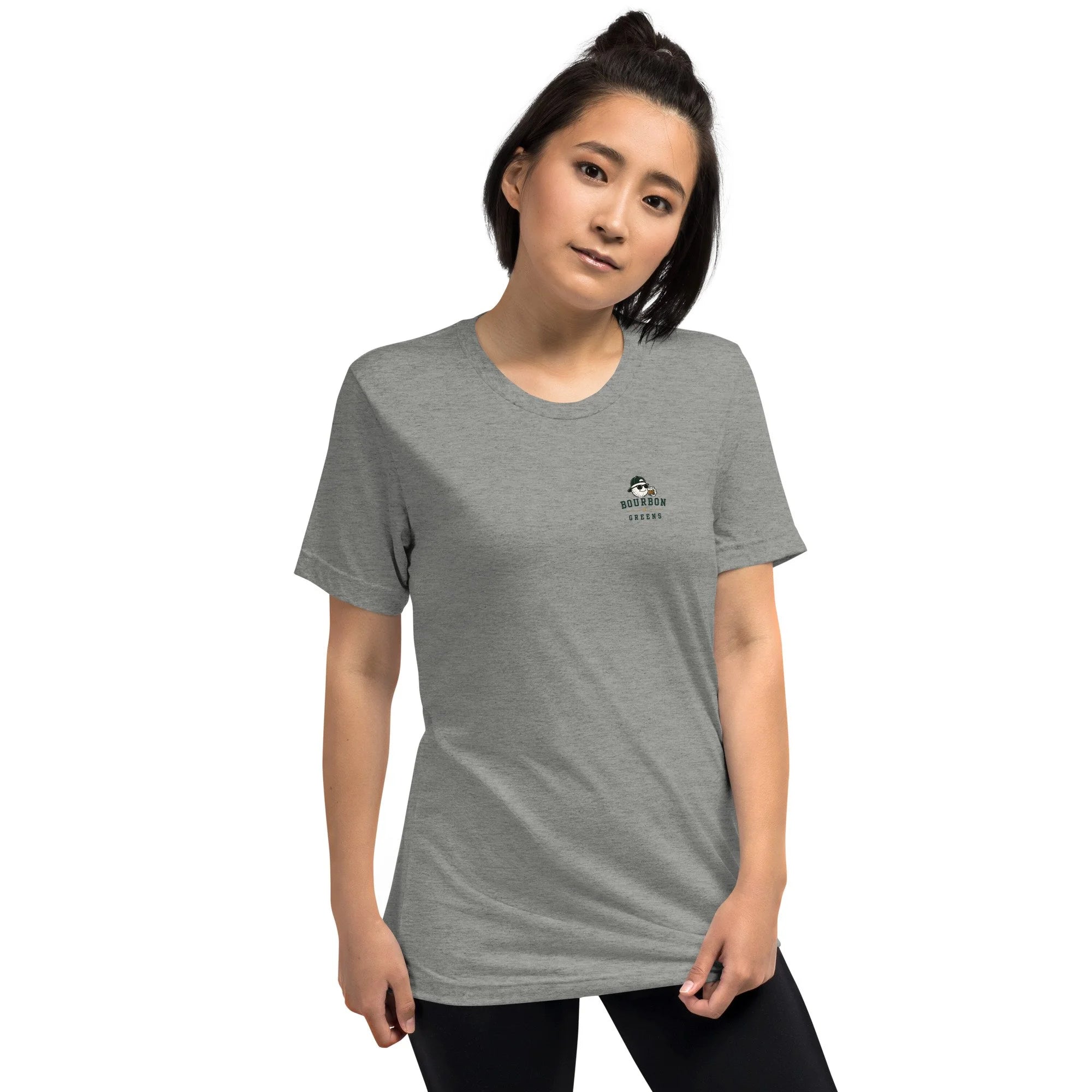 The Caddie Corgi (Tri-blend Tee)