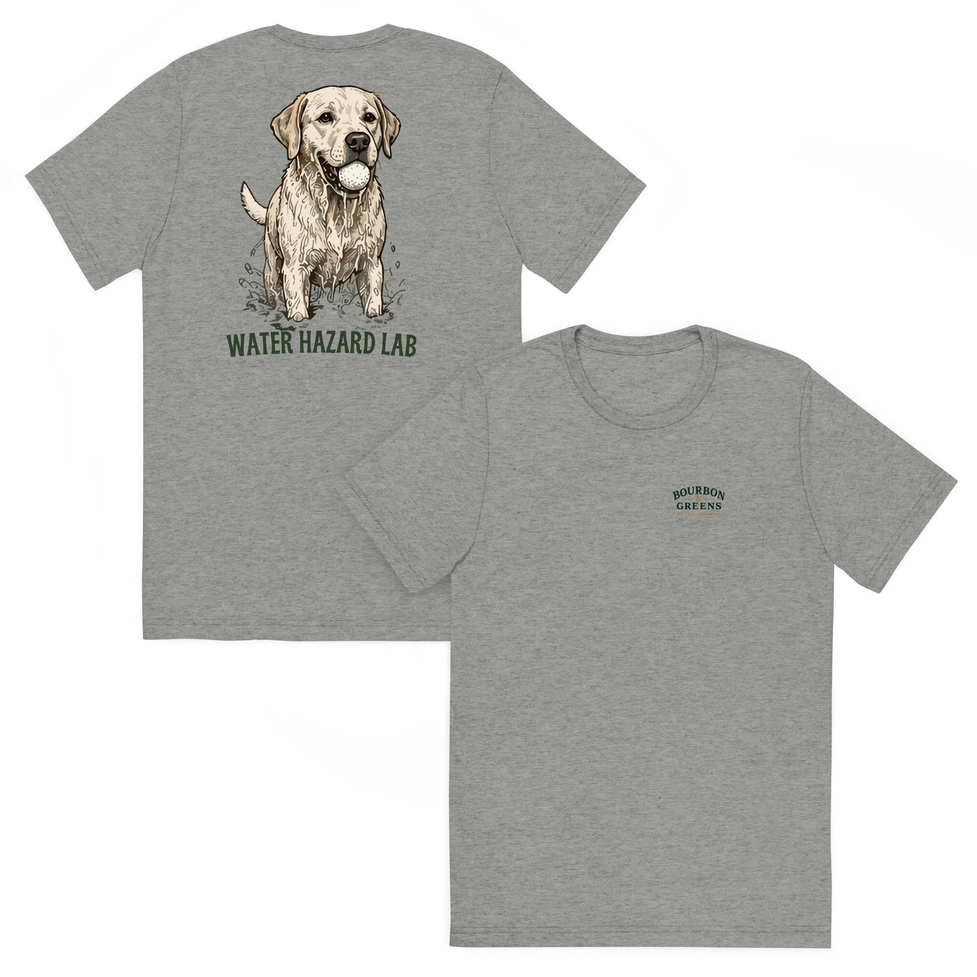 The Water Hazard Lab (Tri-Blend Tee)
