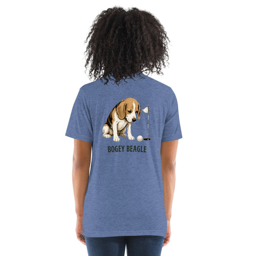 The 🐶 Bogey Beagle (Tri-Blend Tee)