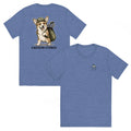 The Caddie Corgi (Tri-blend Tee)