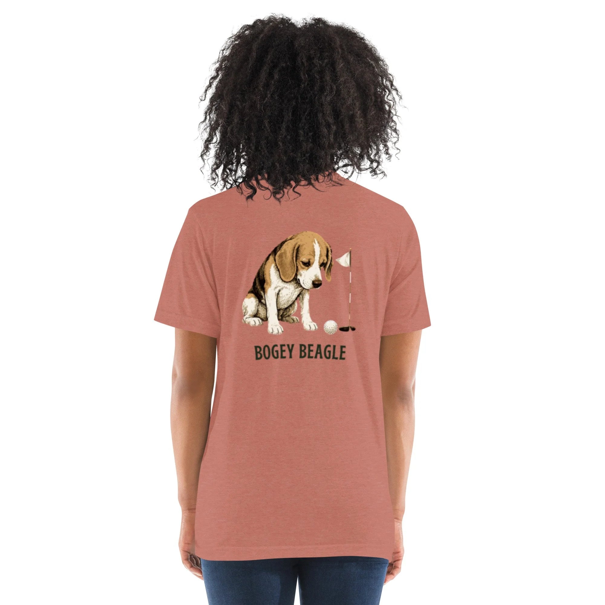 The 🐶 Bogey Beagle (Tri-Blend Tee)