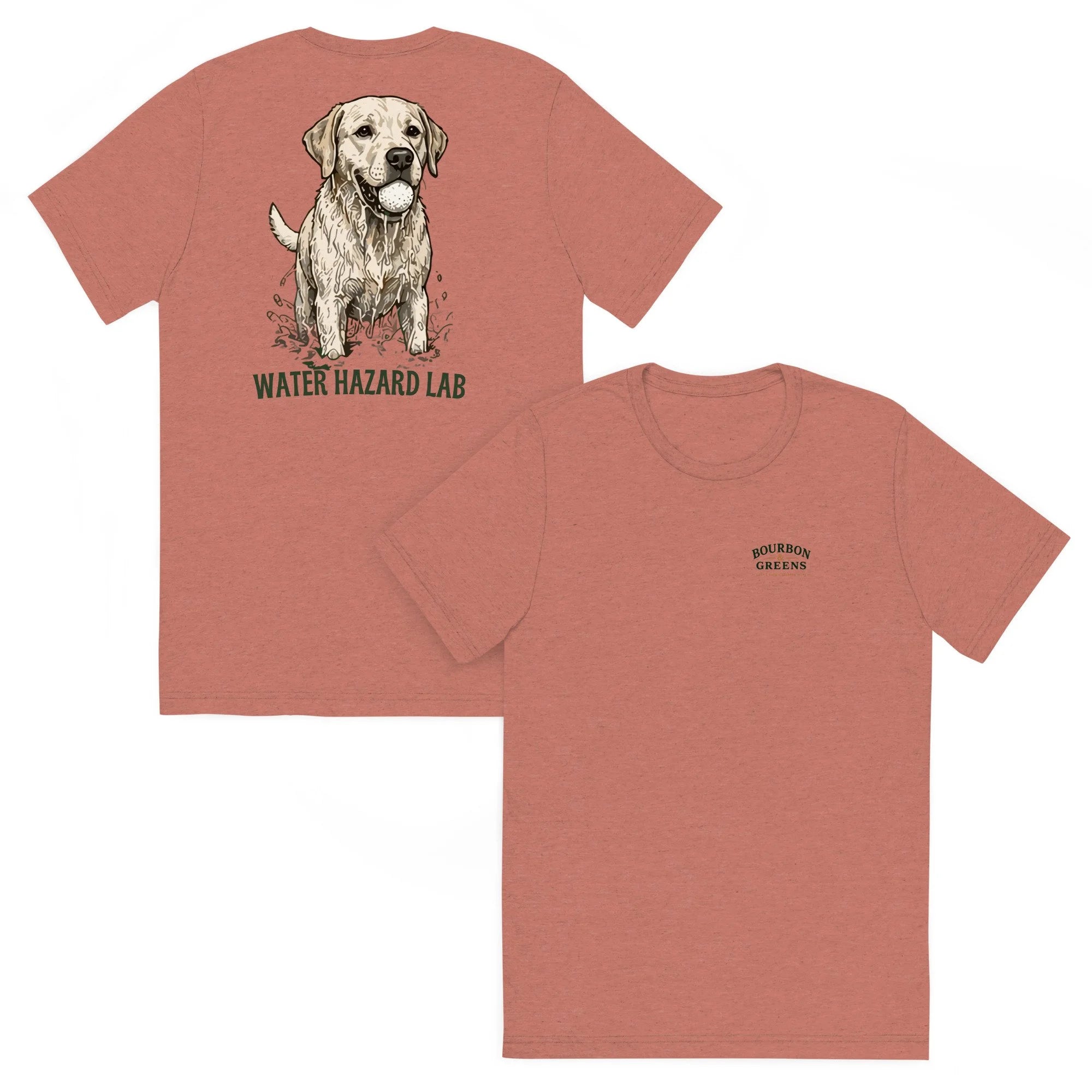 The Water Hazard Lab (Tri-Blend Tee)