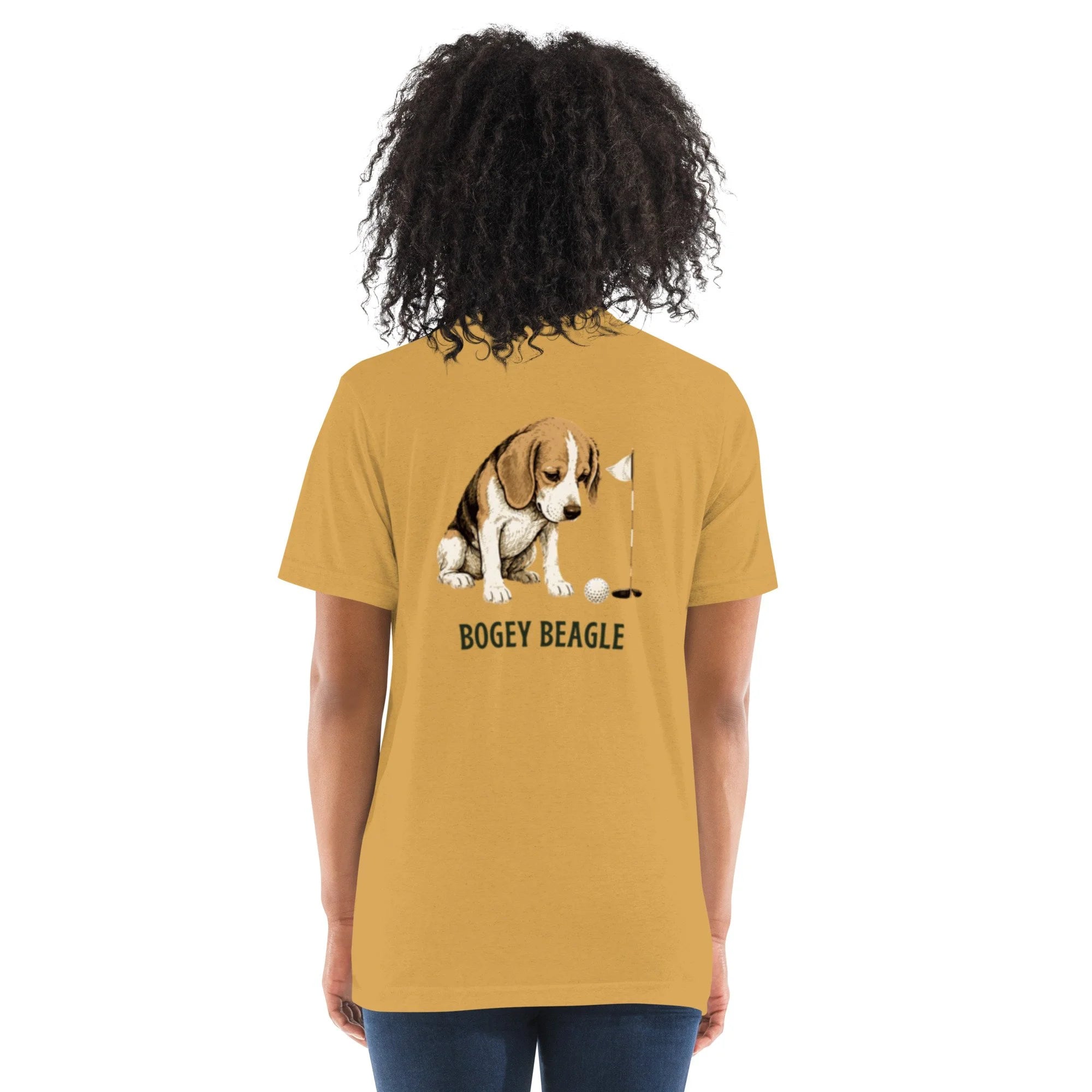 The 🐶 Bogey Beagle (Tri-Blend Tee)