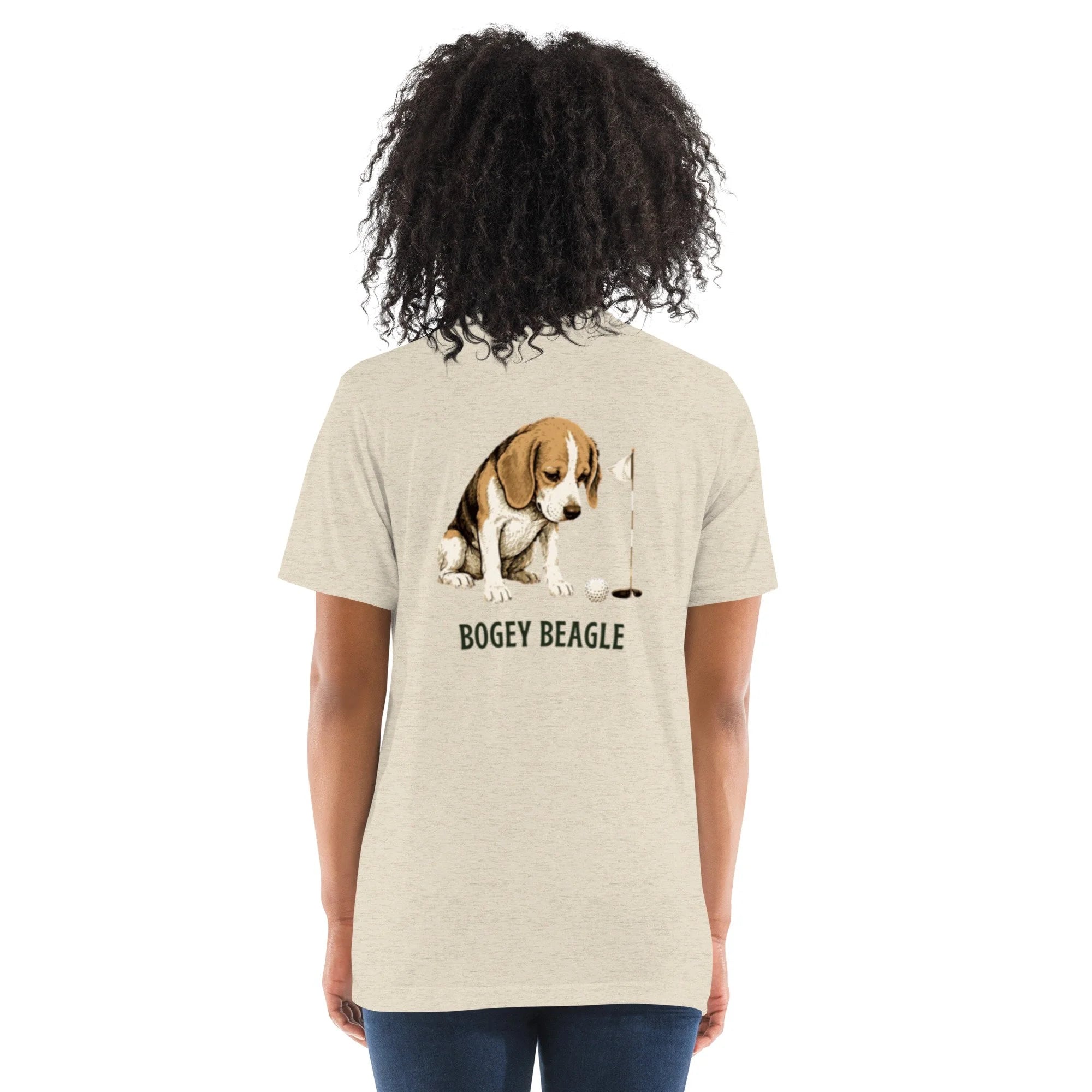 The 🐶 Bogey Beagle (Tri-Blend Tee)
