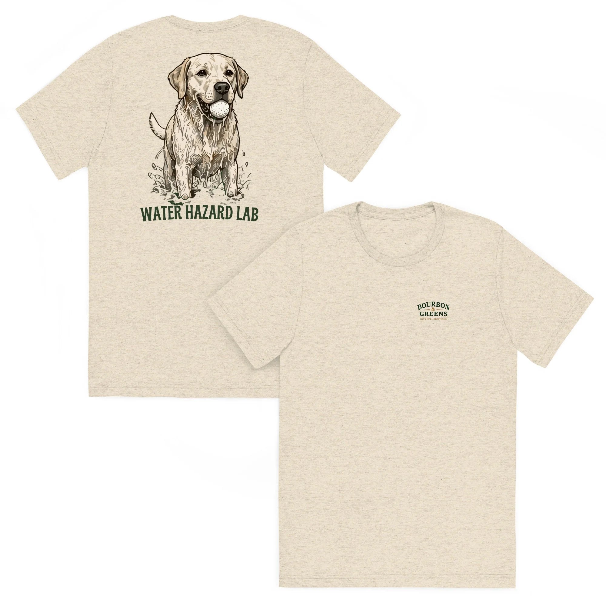 The Water Hazard Lab (Tri-Blend Tee)