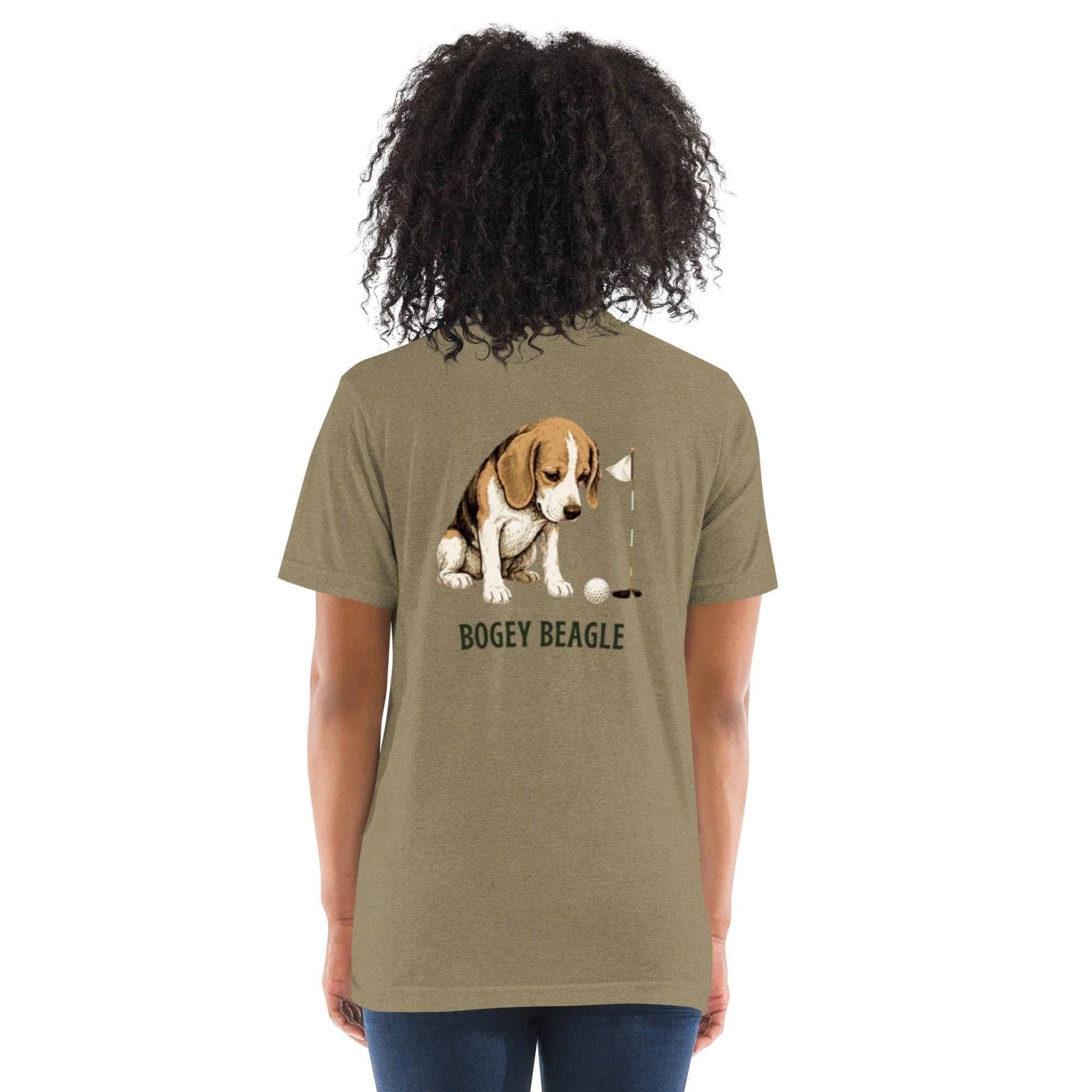 The 🐶 Bogey Beagle (Tri-Blend Tee)