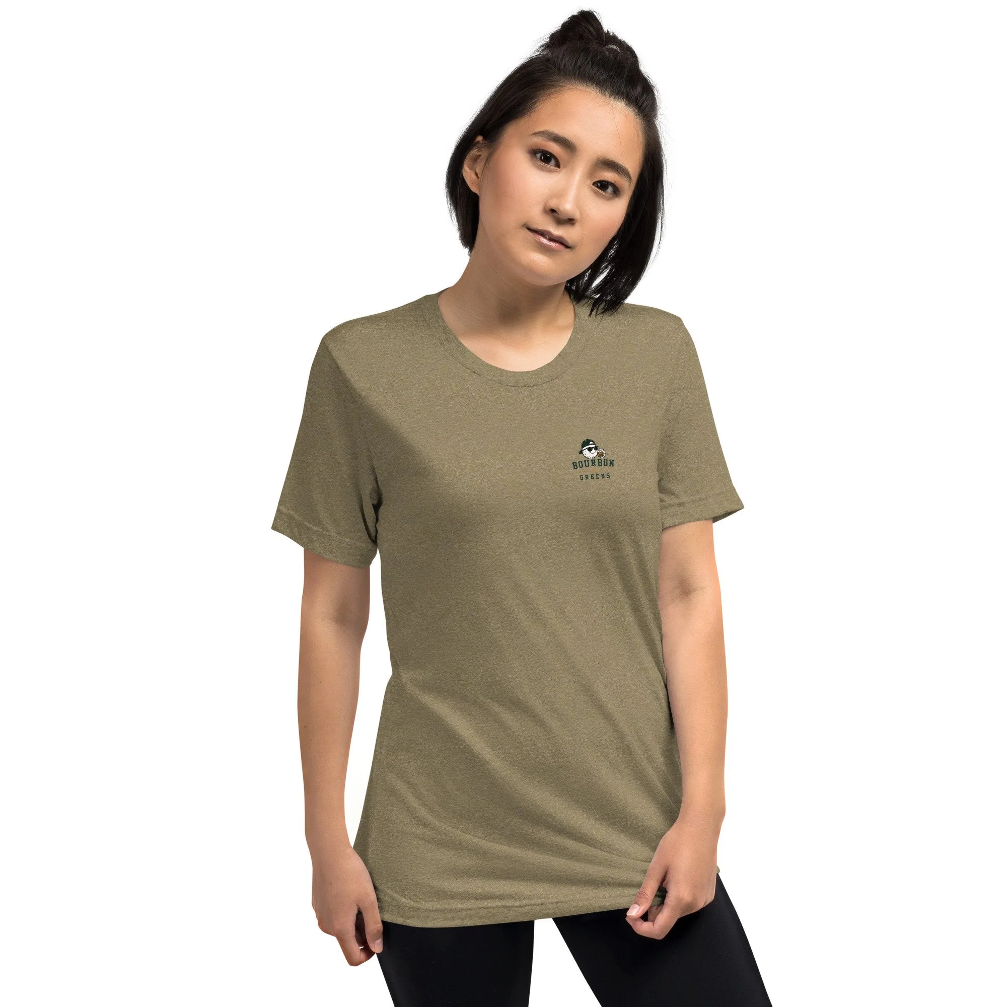 The Caddie Corgi (Tri-blend Tee)