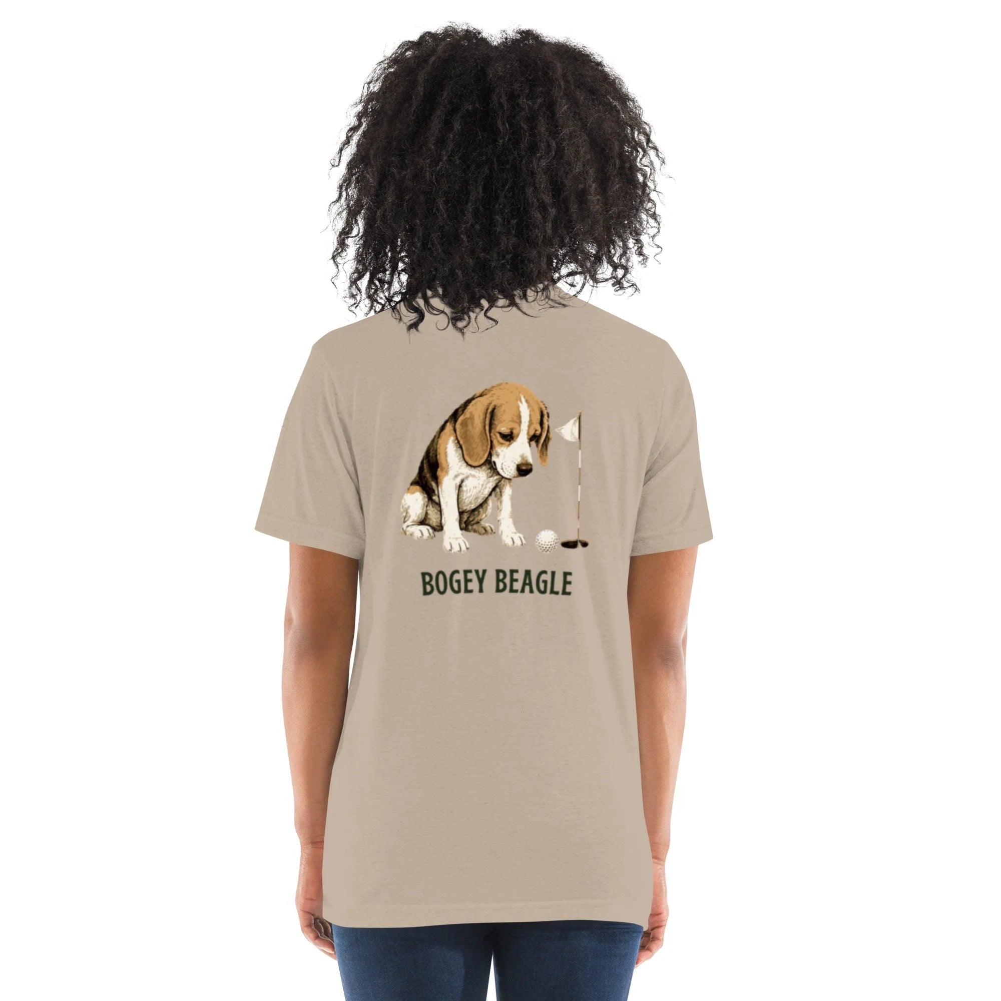 The 🐶 Bogey Beagle (Tri-Blend Tee)