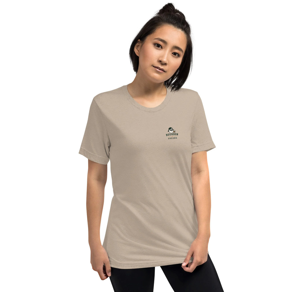 The Caddie Corgi (Tri-blend Tee)
