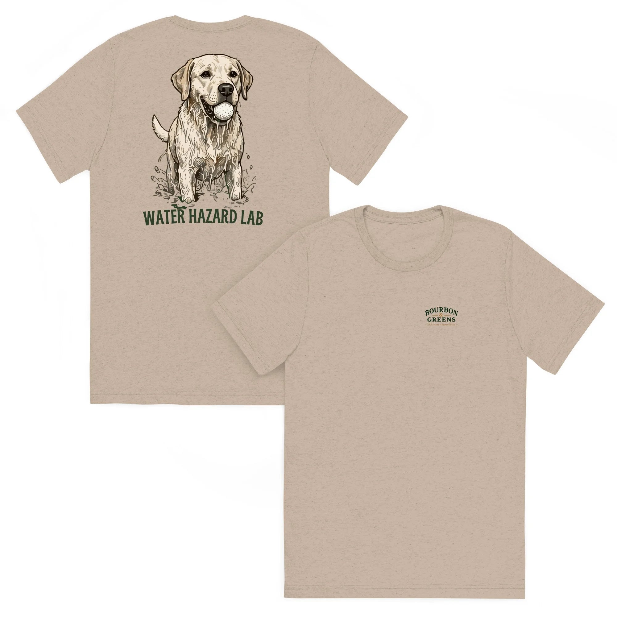 The Water Hazard Lab (Tri-Blend Tee)