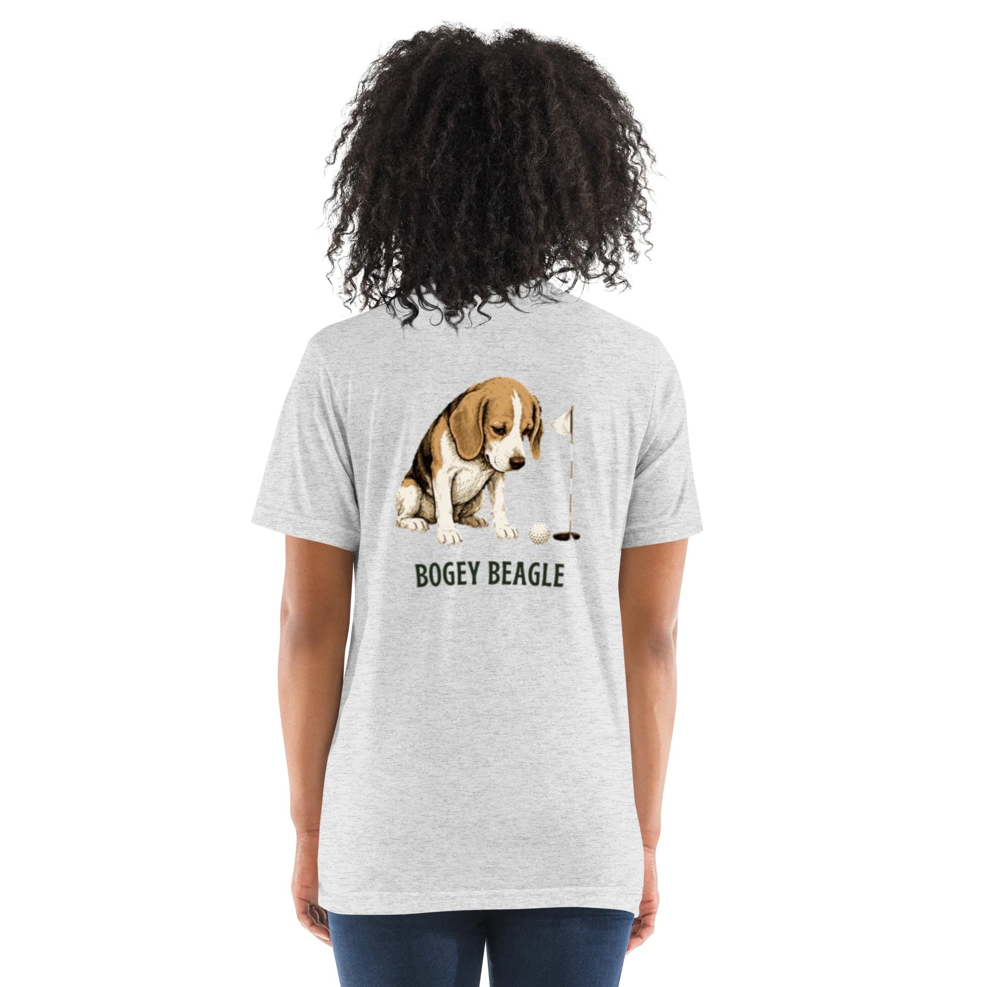 The 🐶 Bogey Beagle (Tri-Blend Tee)