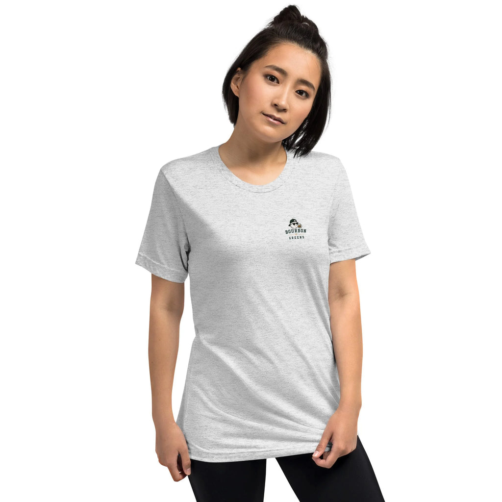 The Caddie Corgi (Tri-blend Tee)