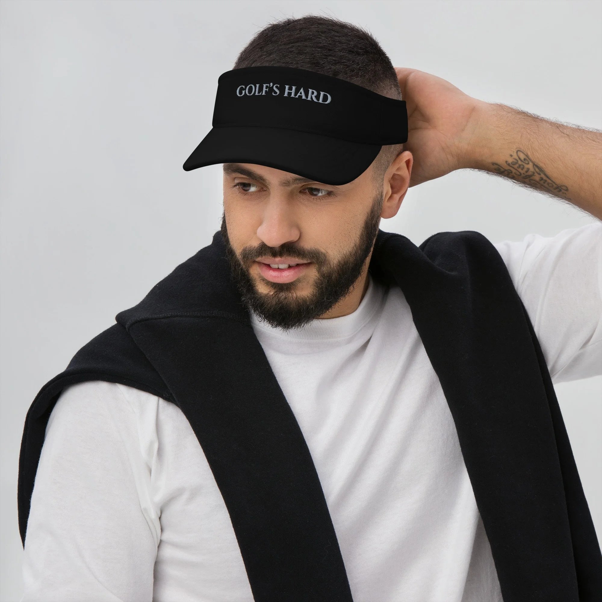 The Golf's Hard Visor