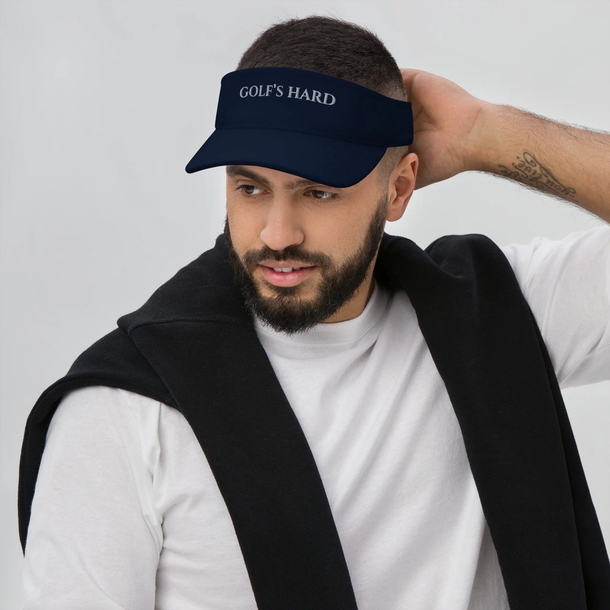 The Golf's Hard Visor