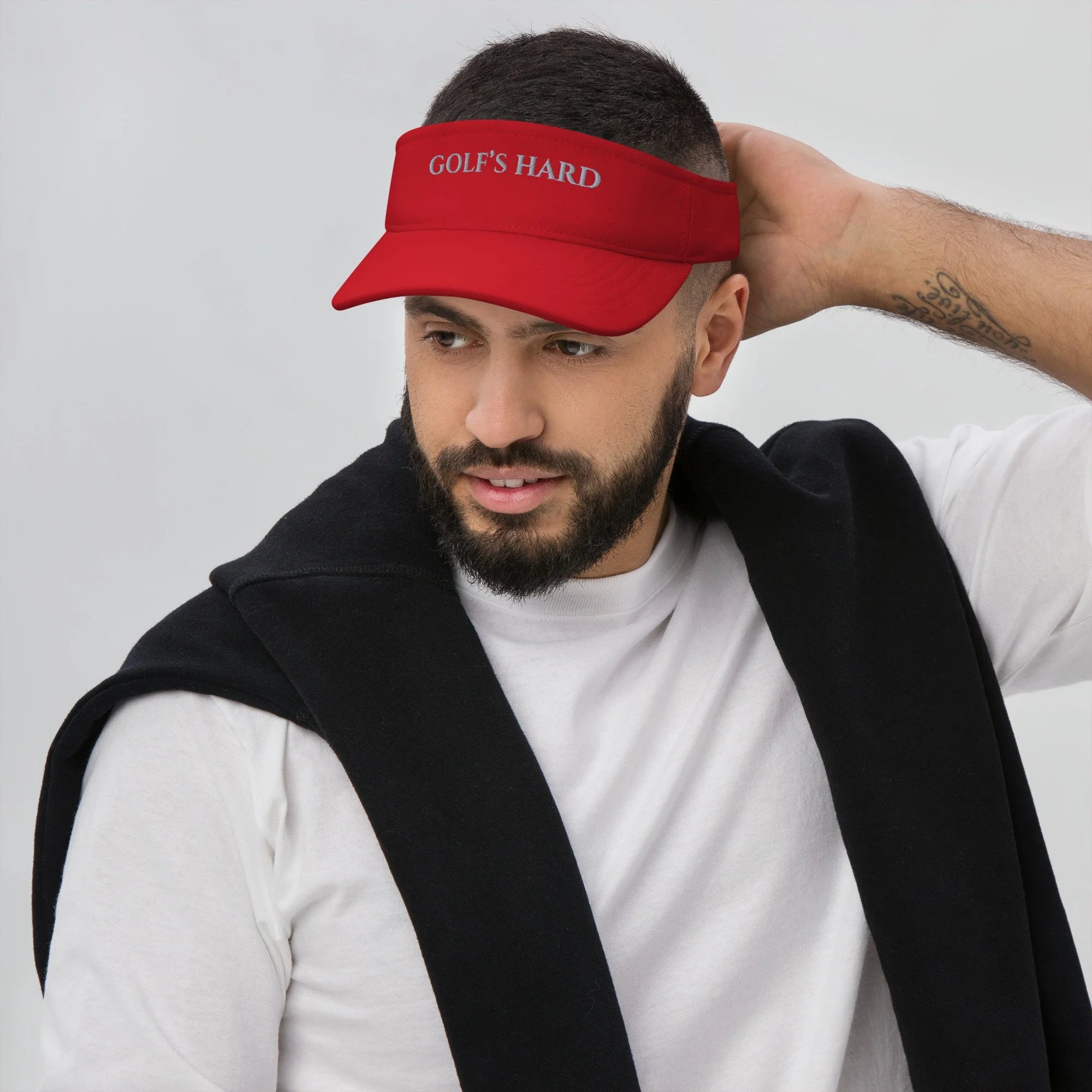 The Golf's Hard Visor
